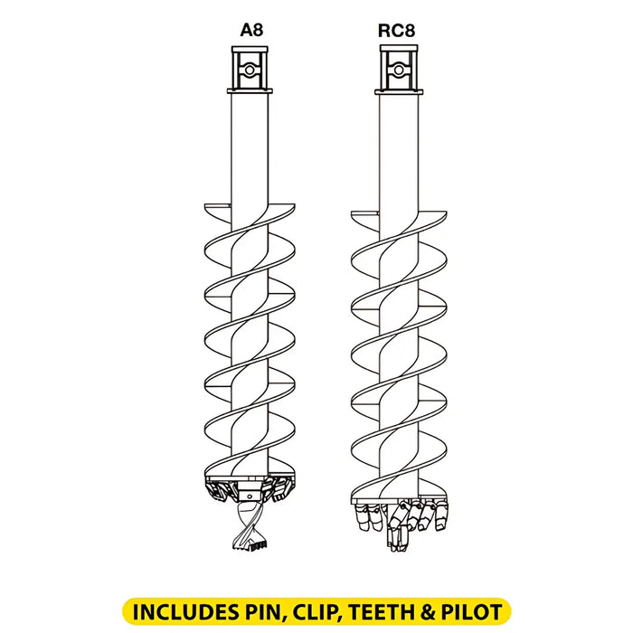 Digga A8 Earth Auger Bit