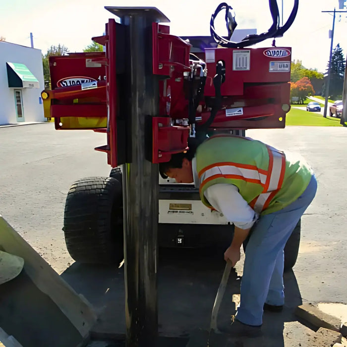 EZ SPOT UR Skid Steer Double Pole Claw