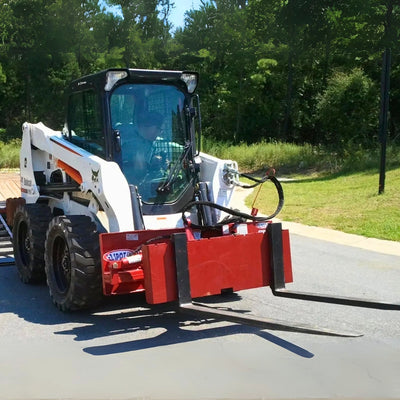 EZ SPOT UR Pallet Forks Skid Steer Attachment