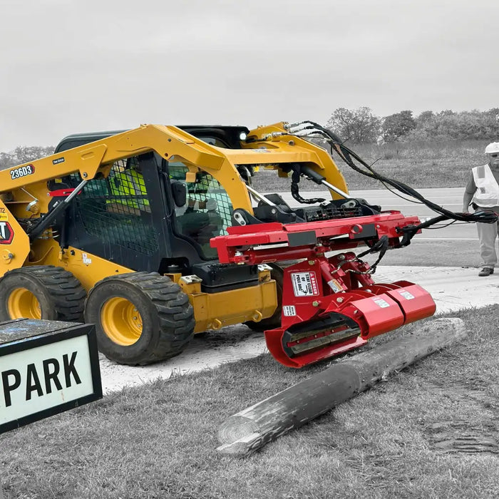 Skid Steer Pole Setter - EZ SPOT UR
