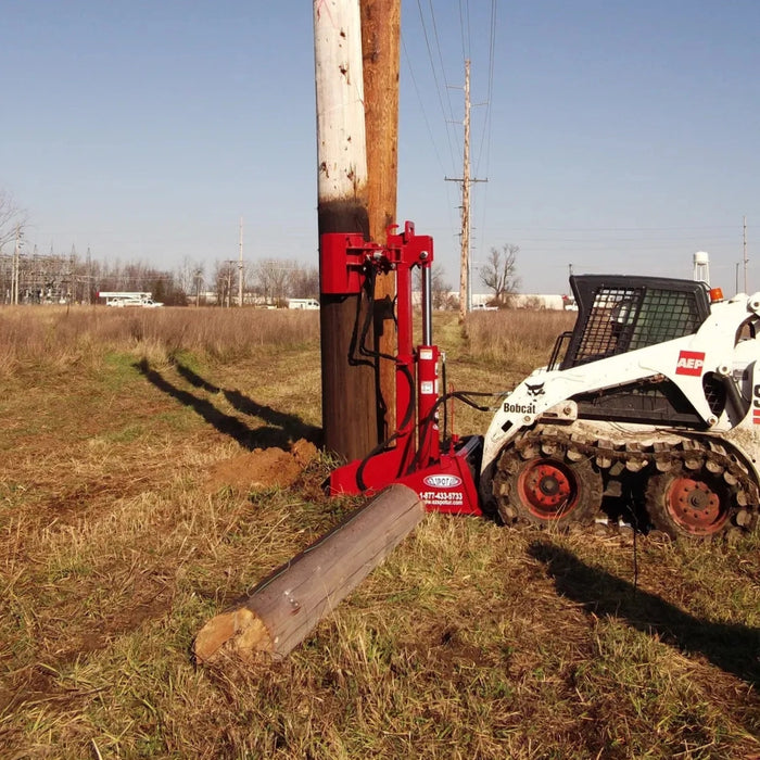 Pole Jack Attachment for Skid Steers - EZ SPOT UR