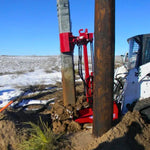 Pole Jack Attachment for Skid Steers - EZ SPOT UR