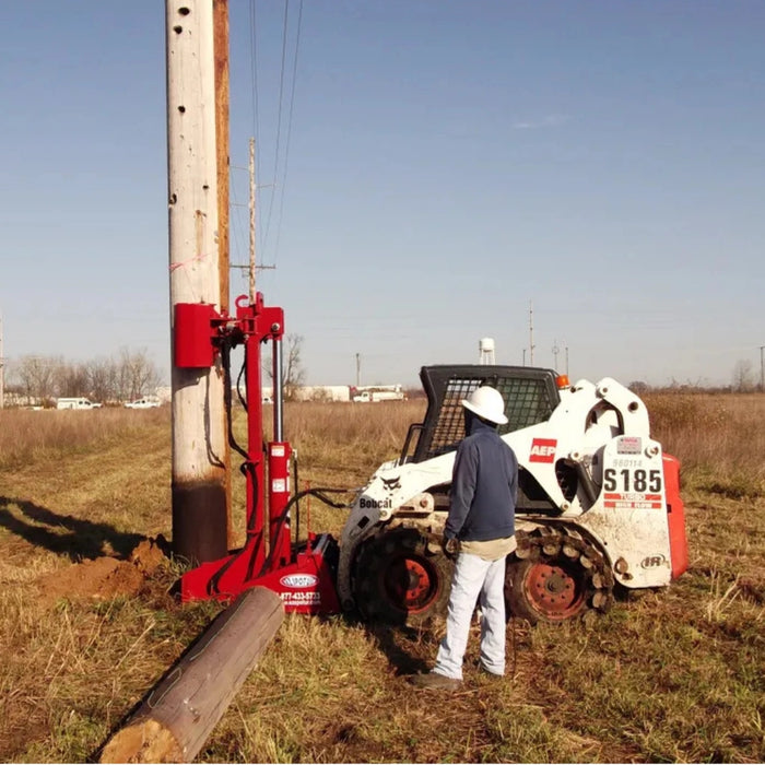 Pole Jack Attachment for Skid Steers - EZ SPOT UR