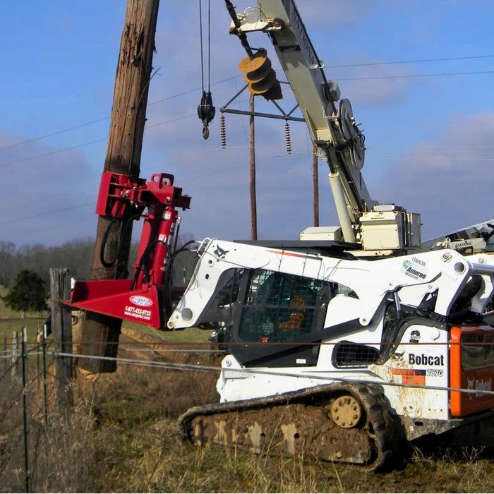 Pole Jack Attachment for Skid Steers - EZ SPOT UR