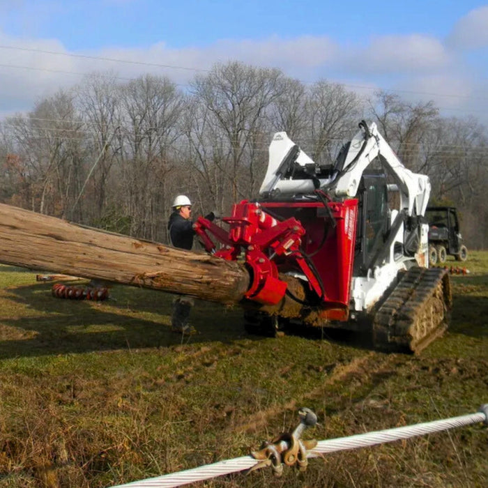 Pole Jack Attachment for Skid Steers - EZ SPOT UR