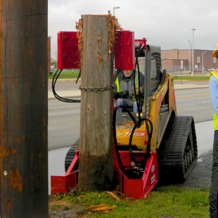 Pole Jack Attachment for Skid Steers - EZ SPOT UR