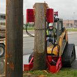 Pole Jack Attachment for Skid Steers - EZ SPOT UR