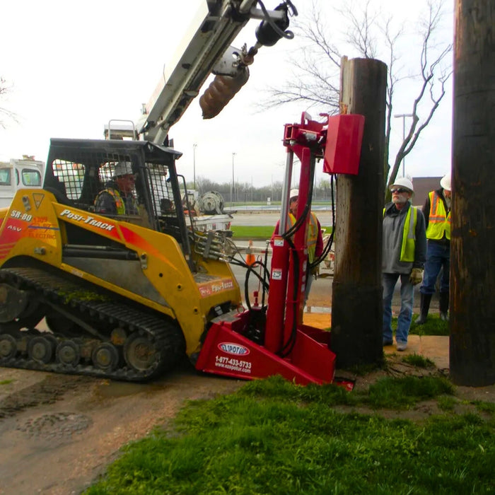 Pole Jack Attachment for Skid Steers - EZ SPOT UR