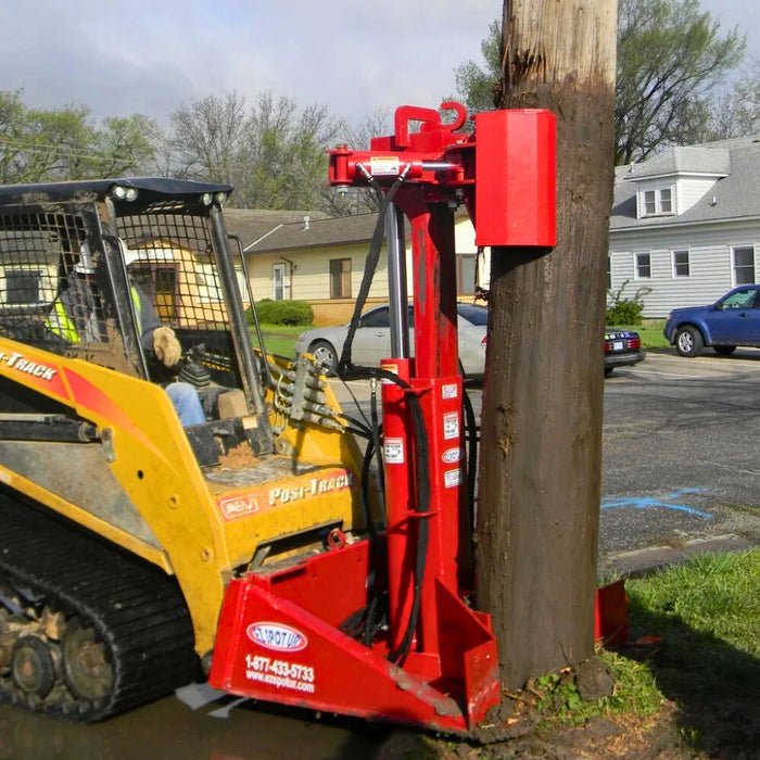 Pole Jack Attachment for Skid Steers - EZ SPOT UR