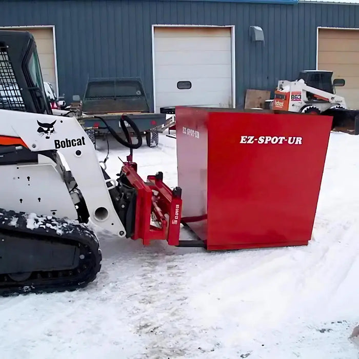 EZ SPOT UR Small Waste Bin with Fork Pockets