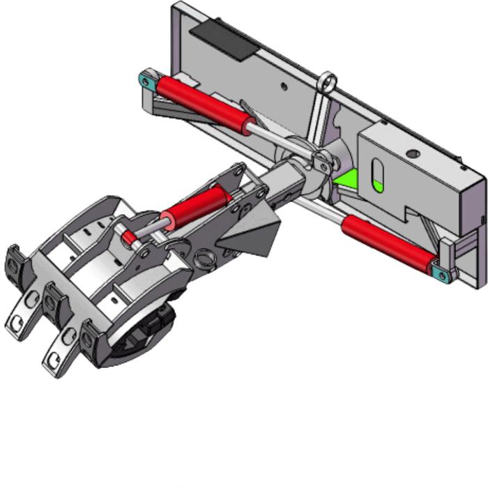 EZ SPOT UR 5-Finger Rock and Tree Hand Skid Steer Grapple Attachment