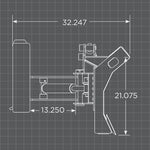 Loflin Fabrication Skid Steer 6-Way Dozer Blade