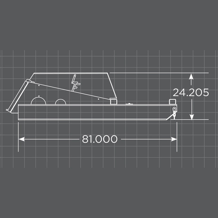 Loflin Fabrication Closed-Front Skid Steer Brush Cutter
