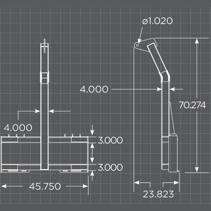 Loflin Fabrication Heavy-Duty Tree Boom