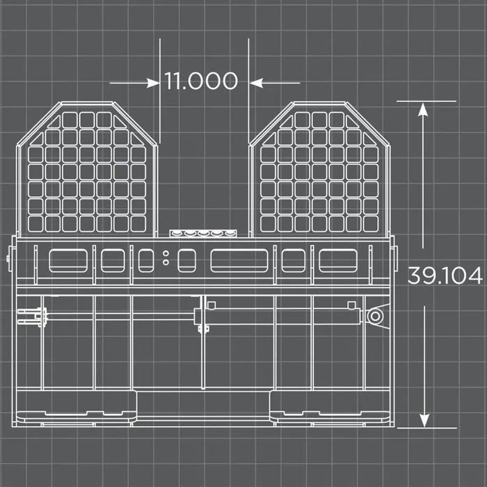 Loflin Fabrication Hydraulic Pallet Forks