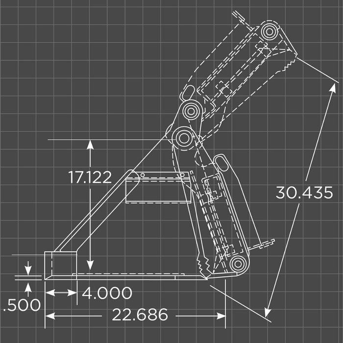 Loflin Fabrication Mini 4-N-1 Bucket