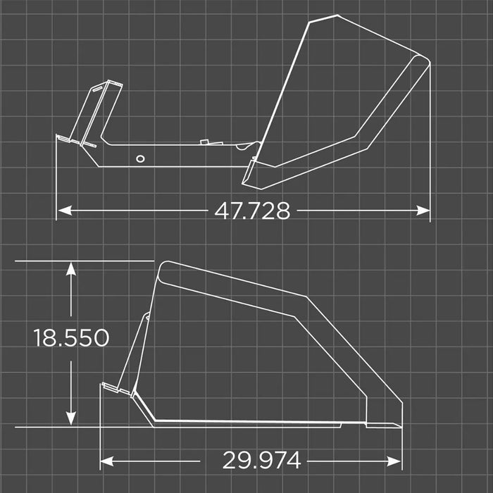 Loflin Fabrication Mini Front Dump Bucket