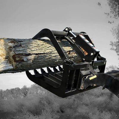 Loflin Fabrication Mini Skid Steer Root Grapple