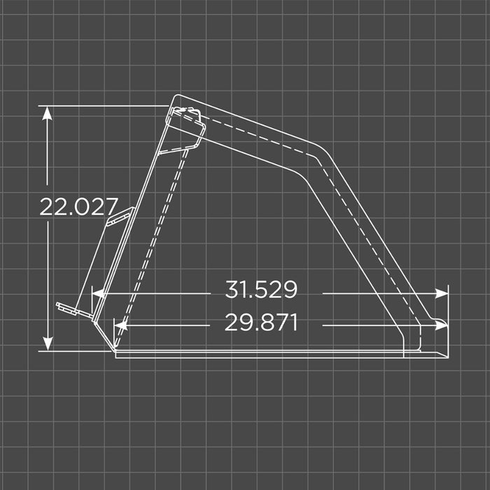 Loflin Fabrication Mini Snow & Litter Bucket