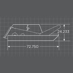 Loflin Fabrication Open-Front Skid Steer Brush Cutter