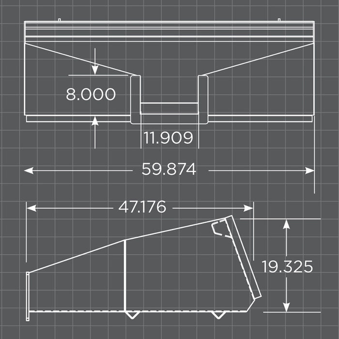 Loflin Fabrication Skid Steer Concrete Bucket