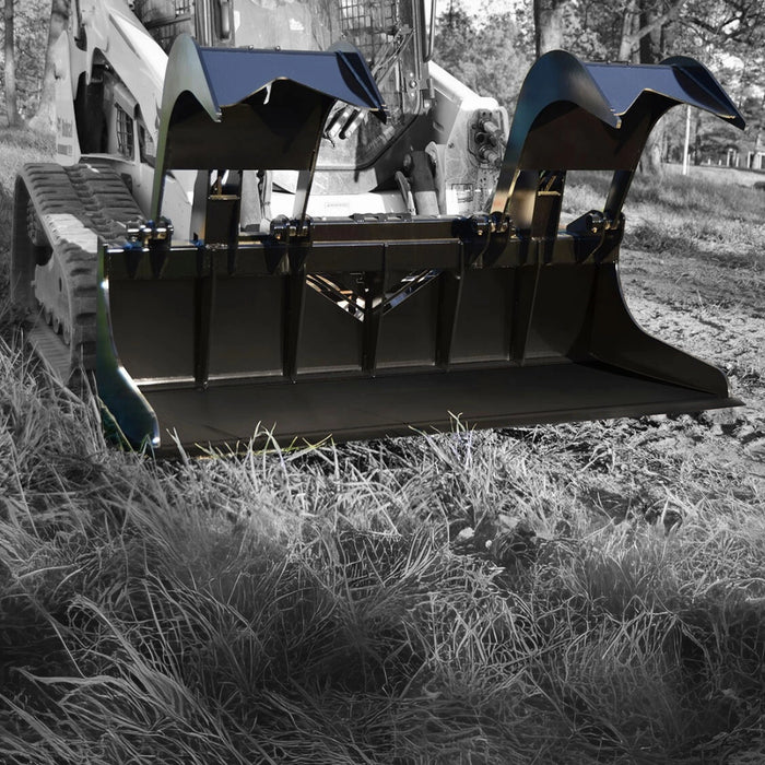 Loflin Fabrication Skid Steer Standard Duty Grapple Bucket