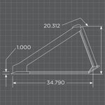 Loflin Fabrication Skid Steer Xtra Heavy Duty Low Profile Bucket