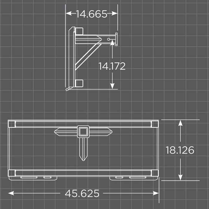 Loflin Fabrication Skid Steer Reese Trailer Hitch Adapter