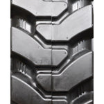12-16.5 Left Mounted Standard Duty Solid Rubber Tire