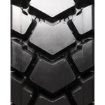 12-16.5 left mounted extreme duty solid rubber tire