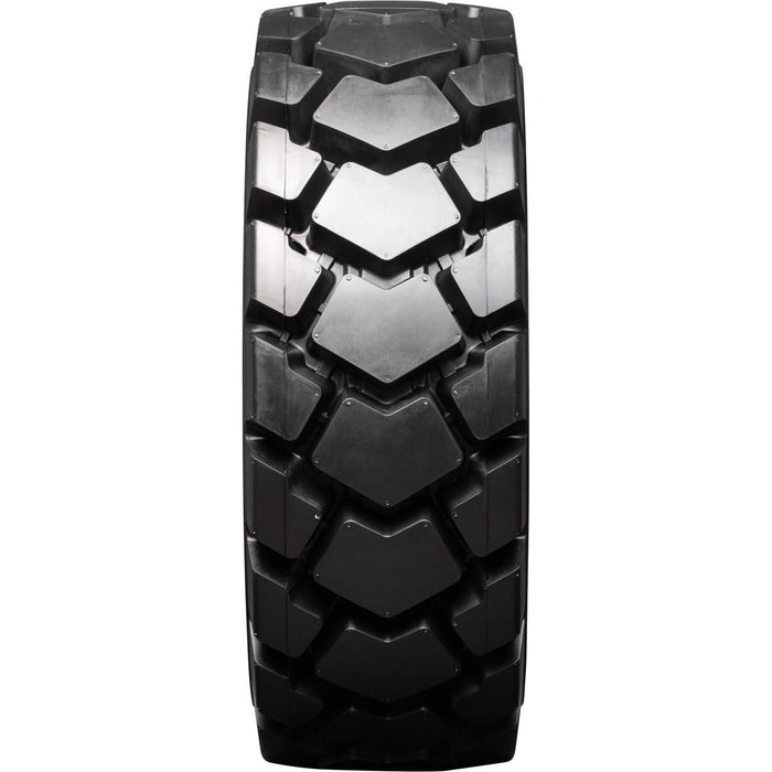12-16.5 right mounted extreme duty solid rubber tire
