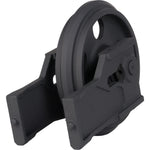 bobcat x325 > x430 front idler 286mm bracket doosan solar 030/plus, 035, dx27, dx35 hanix h26b, h29a, h30a, h36a, h36b, h36c hyundai r28-7, r35 terex hr14, hr16, tc25, tc29, tc35, tc37, hr3.7 -- long bracket 11.3