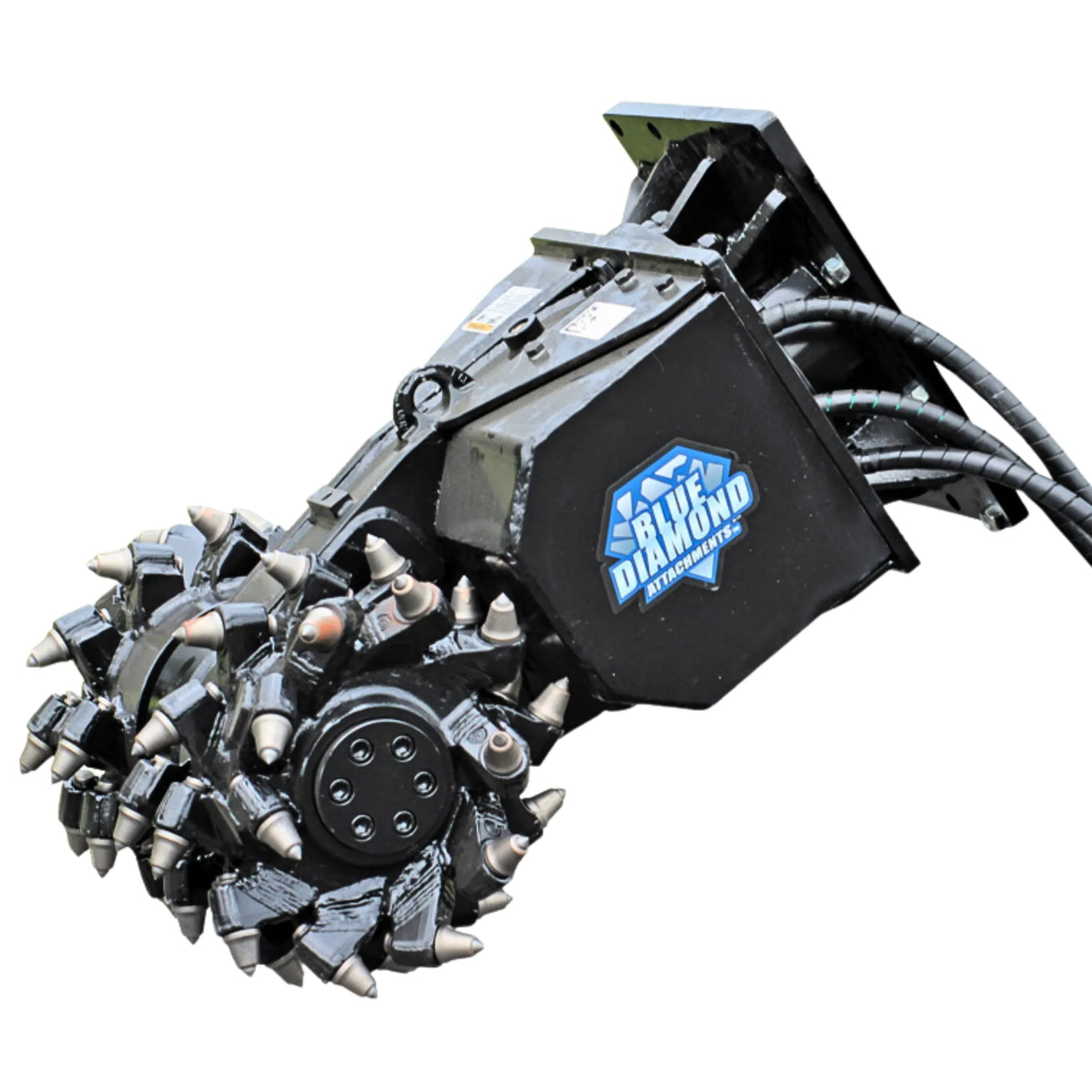 Blue Diamond Rock and Concrete Grinder for Skid Steers