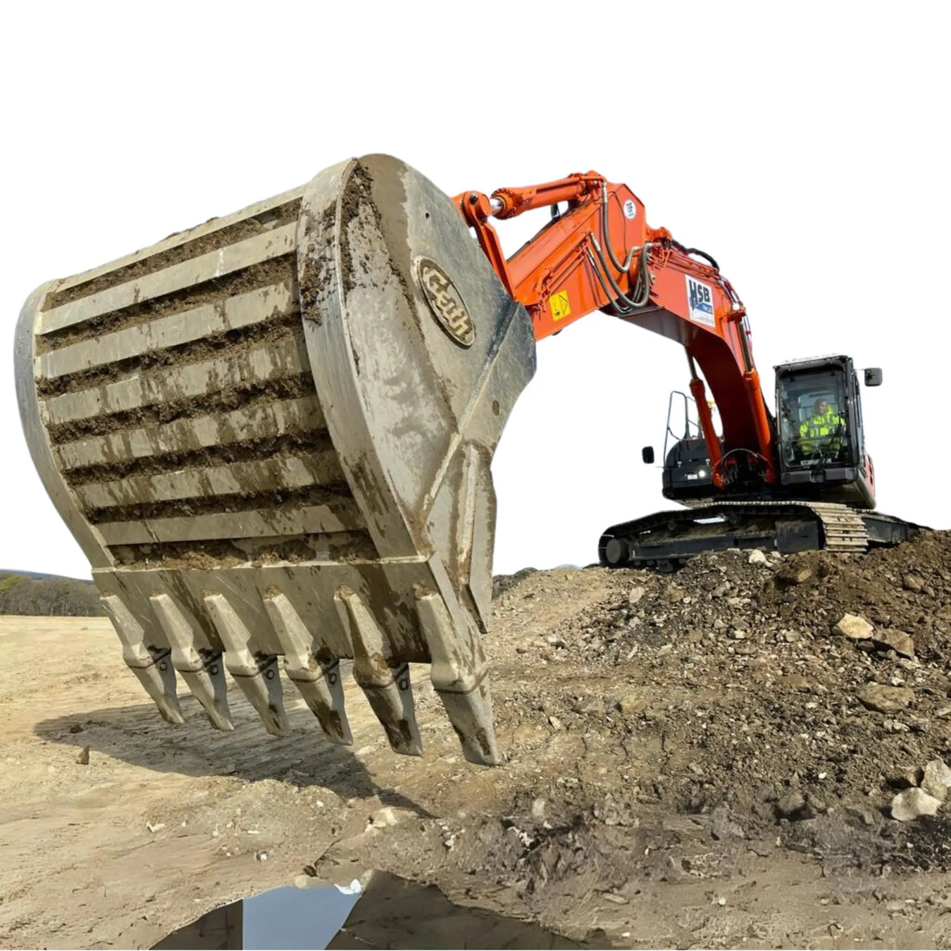 Excavator Rock Duty Buckets - Attachments King