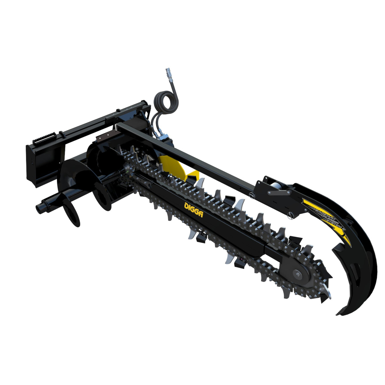 Digga Bigfoot XD High Flow Trencher for Excavators