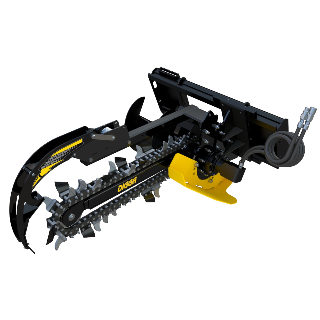 Skid Steer Trencher by Digga Attachments