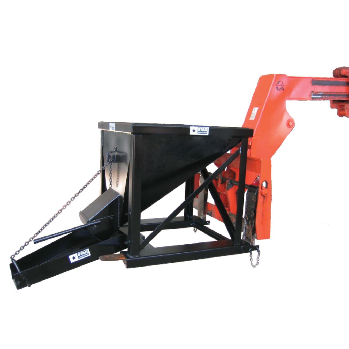 Star Industries Telehandler Concrete Dispensing Bucket