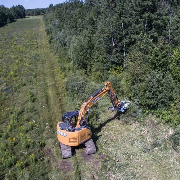 Baumalight CXC550 Rotary Brush Cutter For Excavators