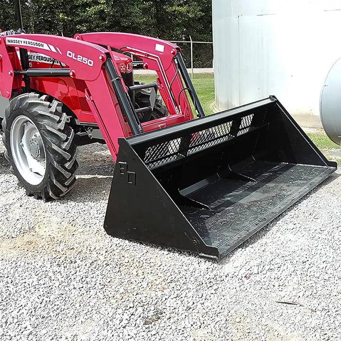 Blue Diamond Snow And Mulch Bucket - High Back