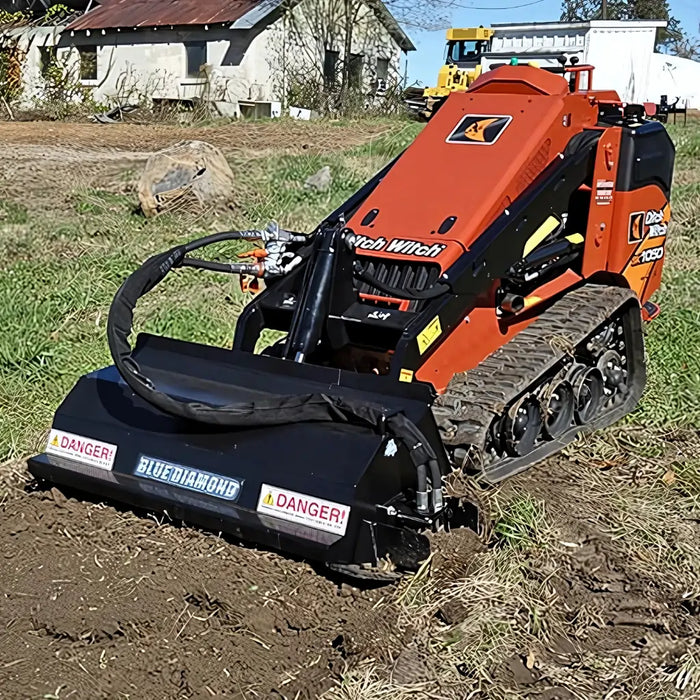 Blue Diamond Mini Skid Steer Rototiller