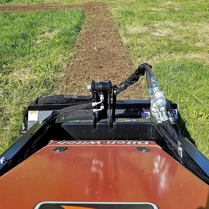 Blue Diamond Mini Skid Steer Rototiller