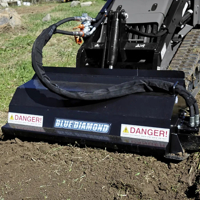 Blue Diamond Mini Skid Steer Rototiller