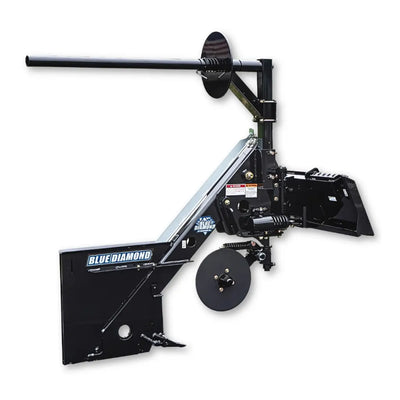 Blue Diamond Skid Steer Silt Fence Installer