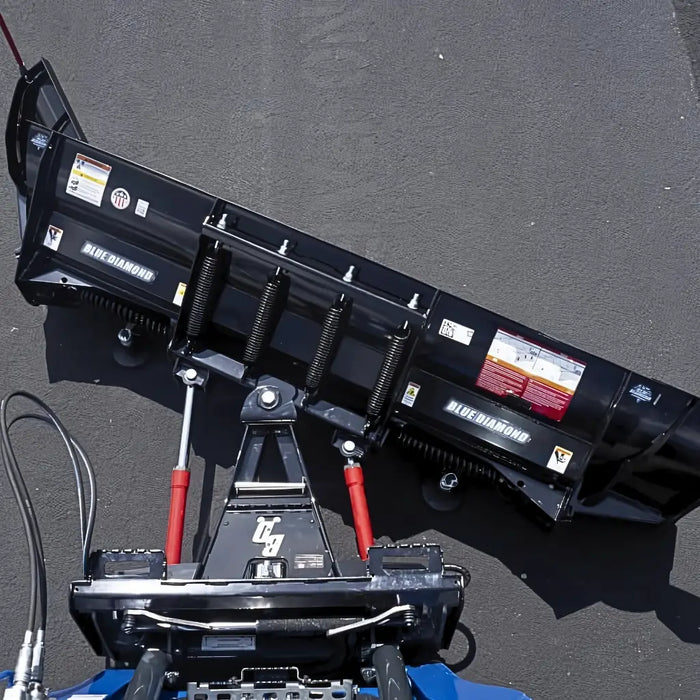 Blue Diamond Autowing Skid Steer Snow Plow