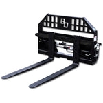 Blue Diamond Hydraulic Pallet Forks - 4,000 lbs Capacity