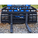 Blue Diamond Pallet Forks - 6,000 lbs Capacity - Wide Frame