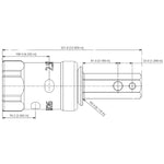 Digga Auger Adapter - 2.5