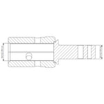 Digga Auger Adapter - 2.5