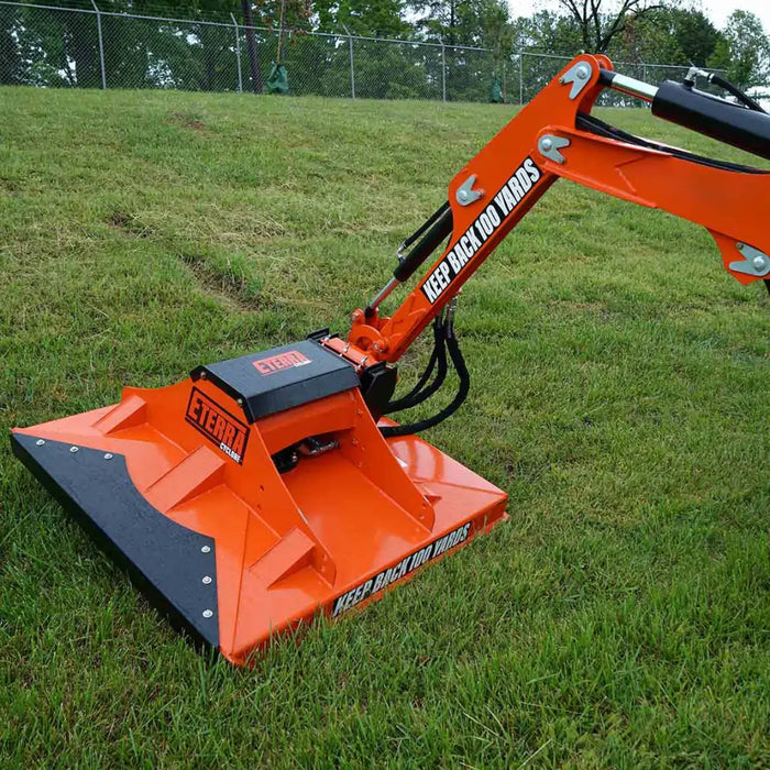 Skid Steer Raptor Mounted Cyclone Rotary Mower