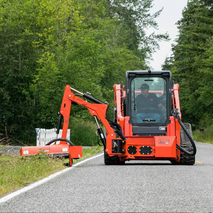 Skid Steer Raptor Mounted Sidewinder Flail Mower
